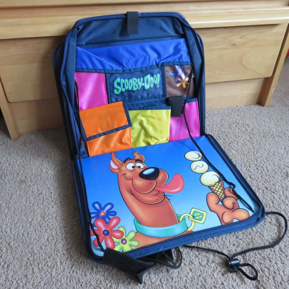 Vintage Scooby-Doo Fold Out Binder Bag y2k